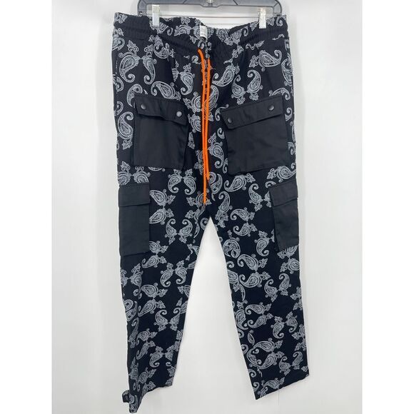Stylish Paisley Print‎ Cargo Pants